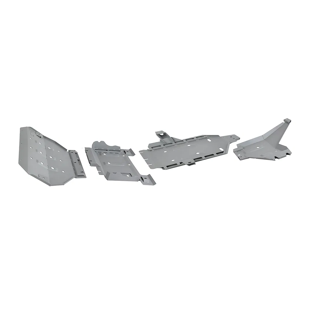 5480100 – ARB USA Skid Plate, Engine And Transmission Pan Protection Powder Coated Gray Steel